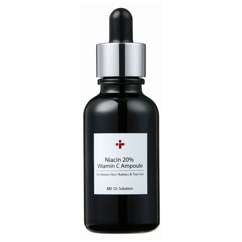 Антивозрастная ампула для ровного тона с ниацинамидом CUSKIN Dr.Solution Niacin 20% Vitamin C Ampoule, 30 мл